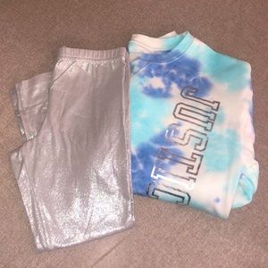Justice Crop top Sweater Size 12